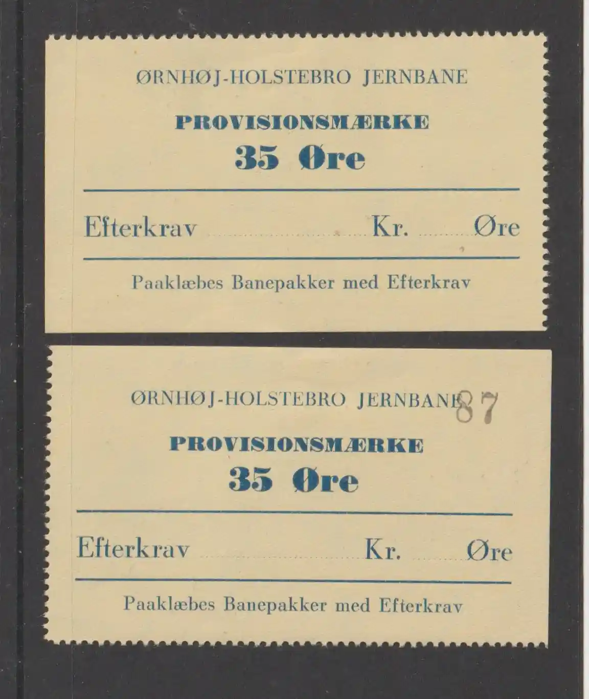 Billede af aktions lot 585